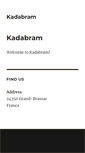 Mobile Screenshot of kadabram.com